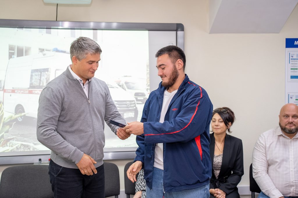 В рядах крымской скорой помощи — достойное пополнение!