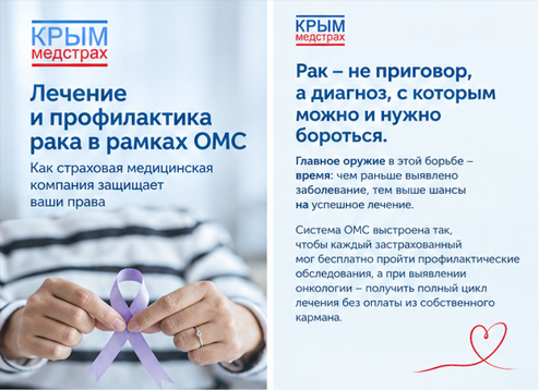 «Крыммедстрах»: лечение и профилактика рака в рамках ОМС