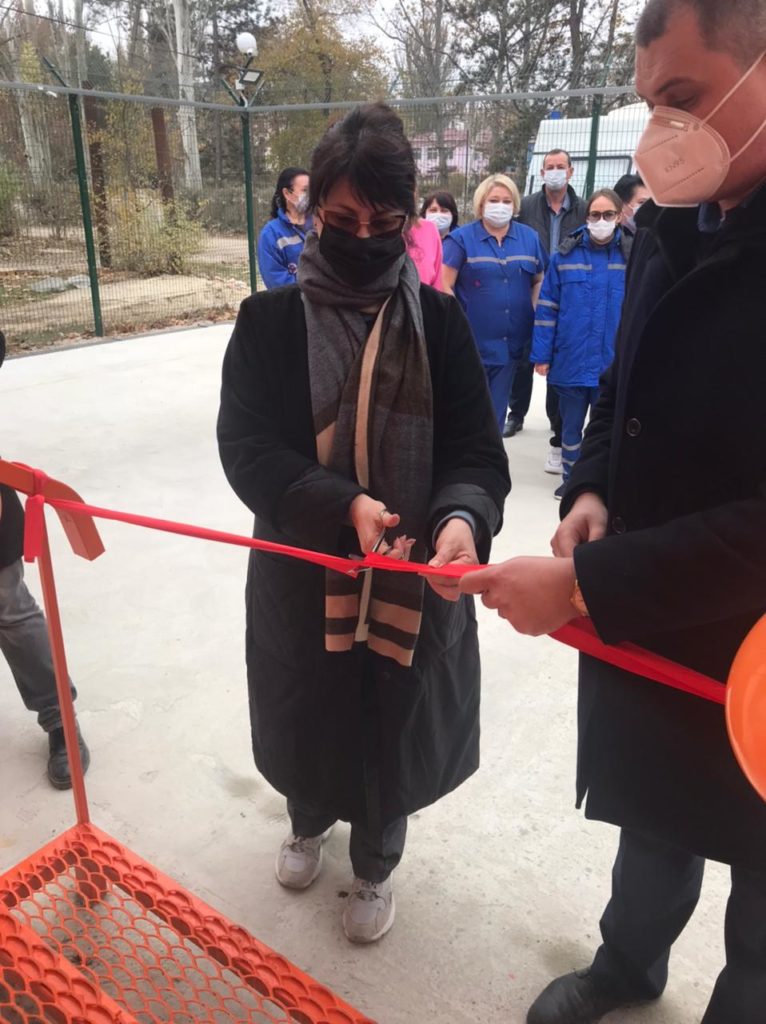 Открыт модульный пункт постоянного базирования в г. Армянск